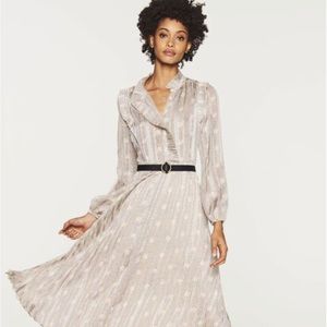 ba$sh Paris Robe Dress in Ecru